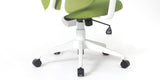 The bottom of the Green Palette Ergonomic Lumbar Adjust Rolling Office Chair
