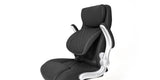 Black Posture Ergonomic PU Leather Office Chair with back support
